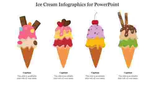Ice Cream Infographics for PowerPoint